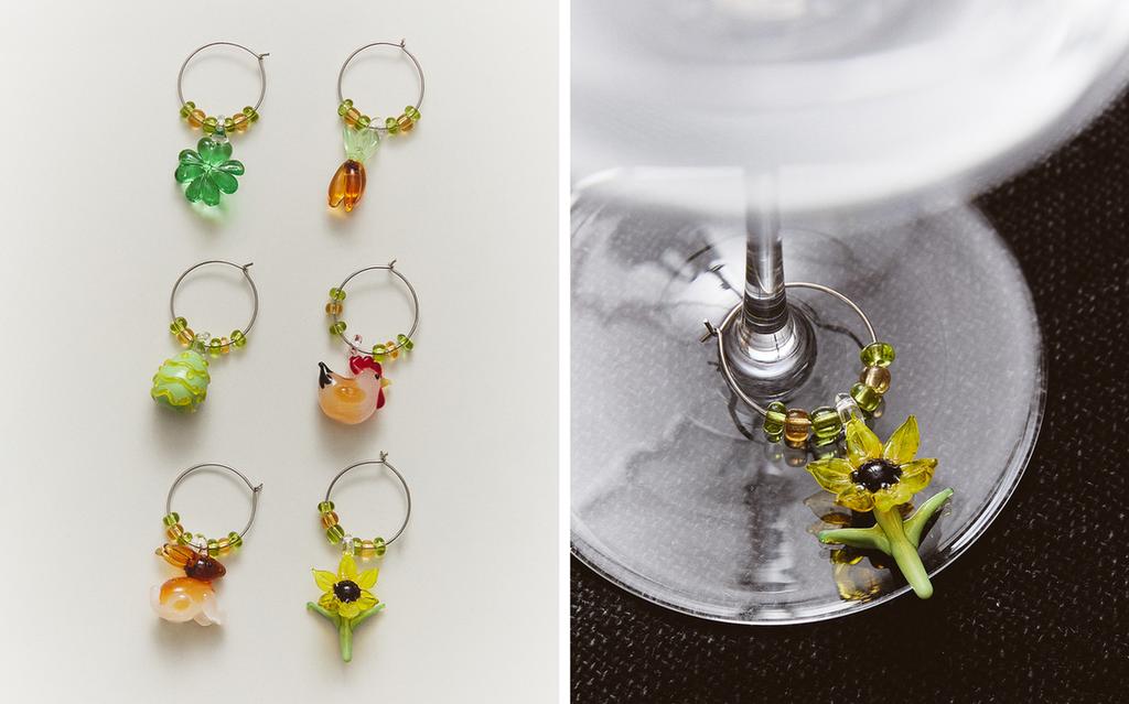 LOT MARQUE-VERRES PÂQUES (LOT DE 6)