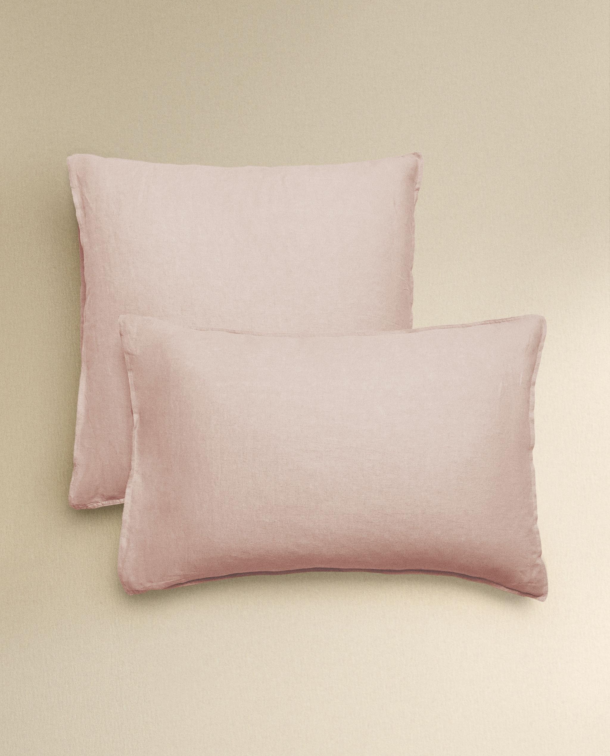 ウォッシュリネン ピローケース (140 GXM²) | Zara Home 日本/Japan