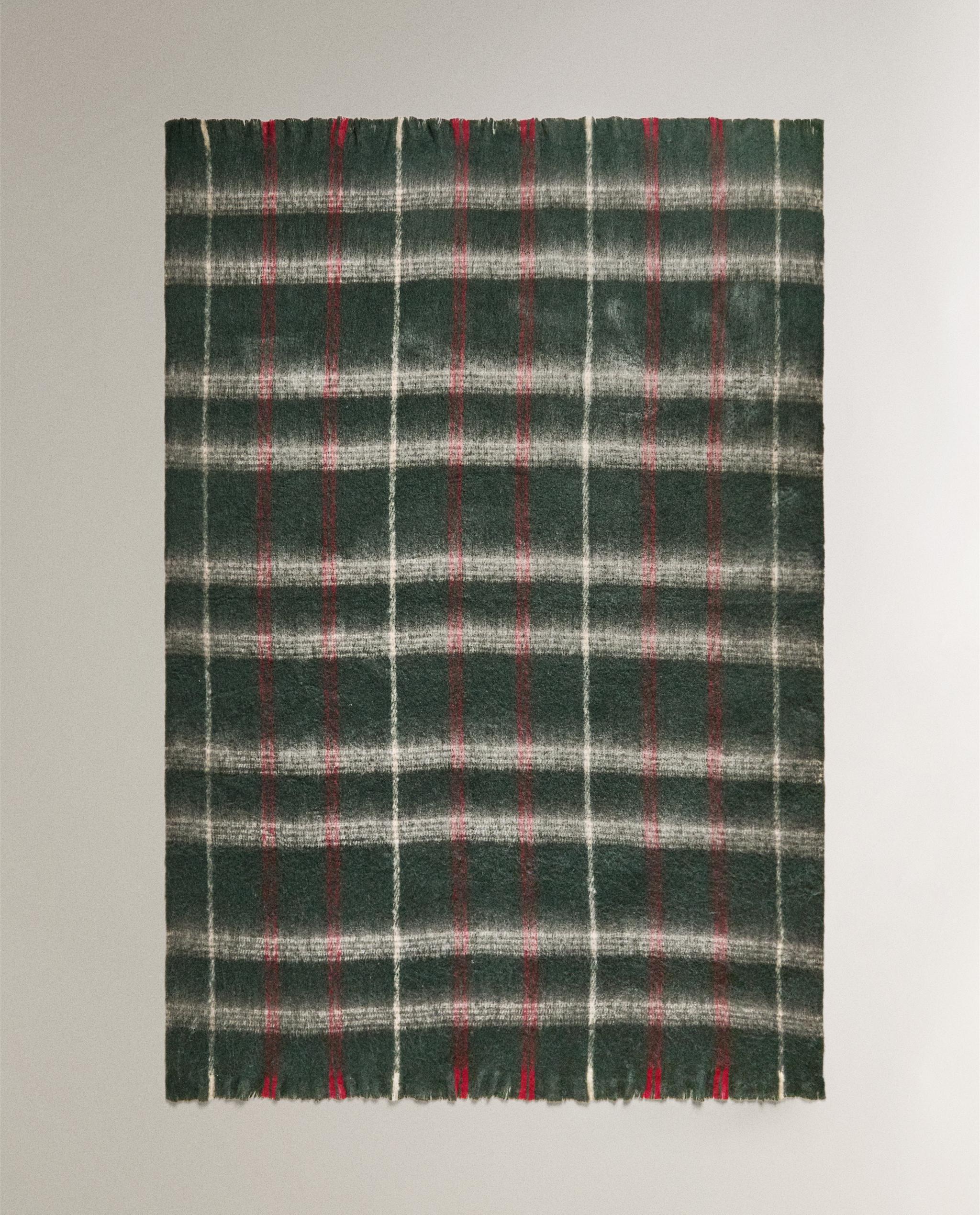 ソフトチェック柄ブランケット | Zara Home 日本/Japan