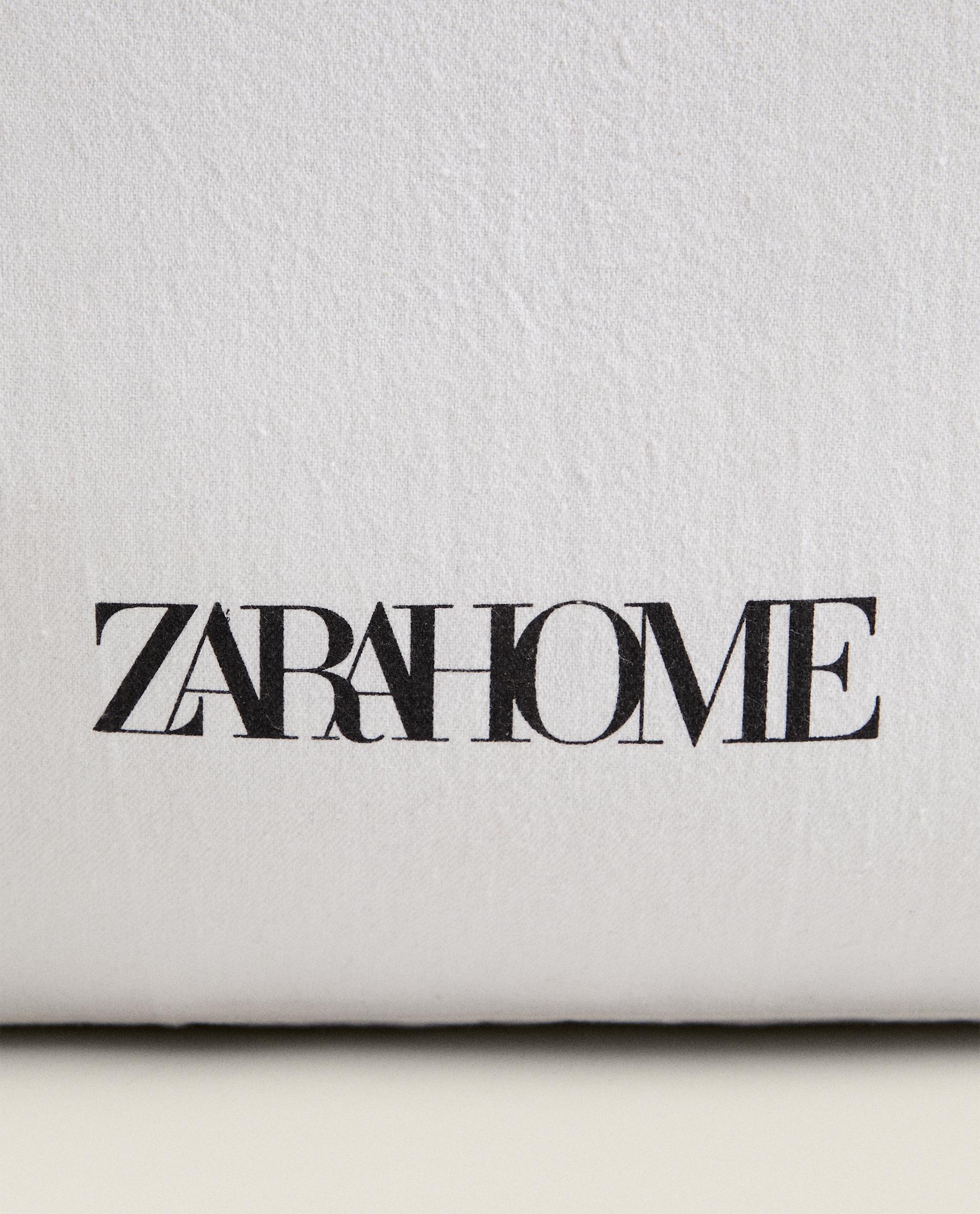 ZARA HOME コットンビーズクッション 帆布 78x80x97cm ZARA HOME コットンビーズクッション オフホワイト 78x80x97cm