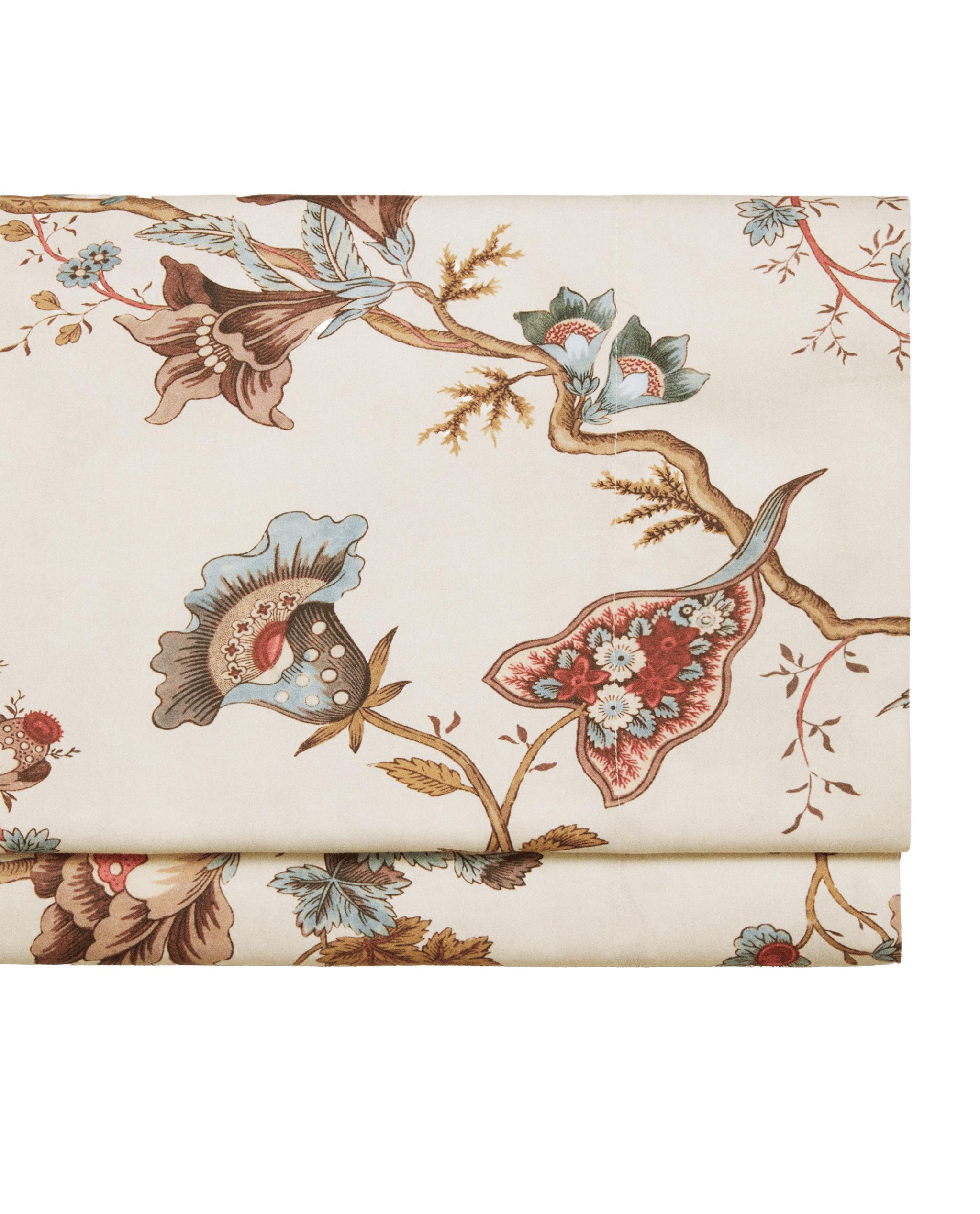 SATIN FLORAL FLAT SHEET | KATHARINE POLE product thumbnail 9