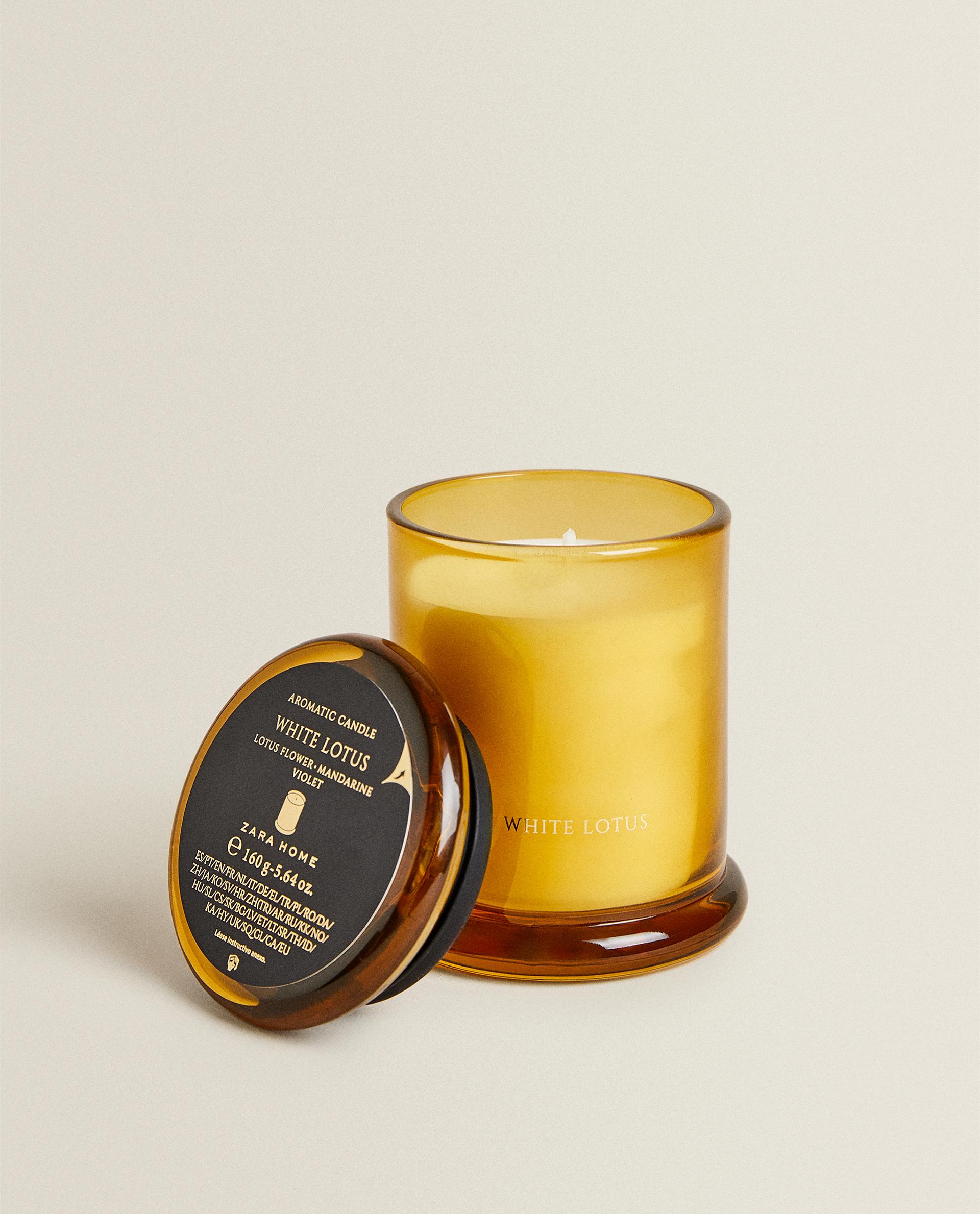 (150 G) WHITE LOTUS SCENTED CANDLE product thumbnail 5
