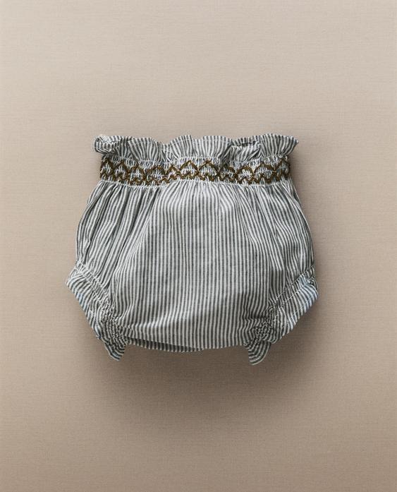 STRIPED BABY BLOOMERS