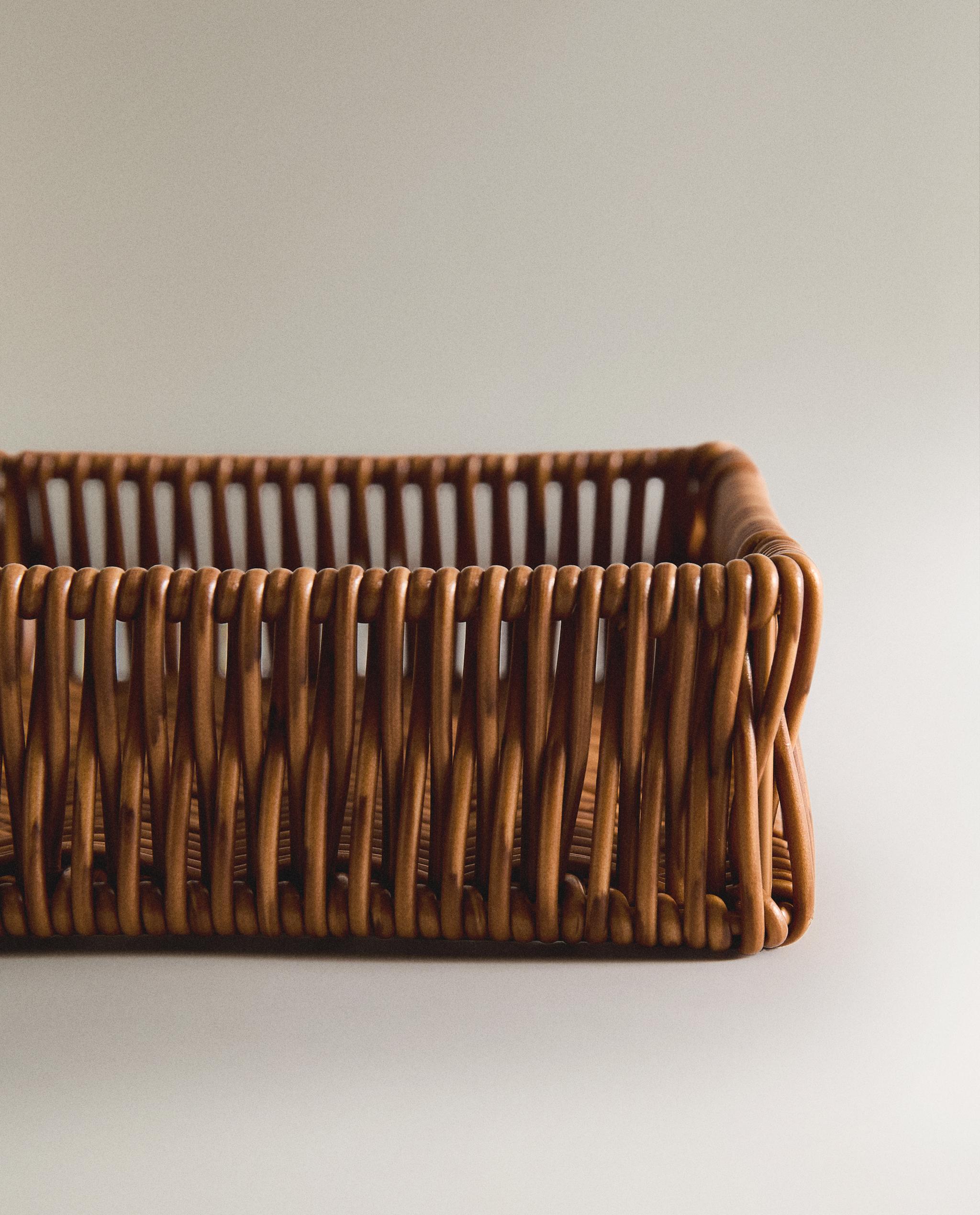 RECTANGULAR RECYCLED PLASTIC BASKET product thumbnail 6