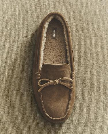 MOCASSINS CUIR CHAUDS