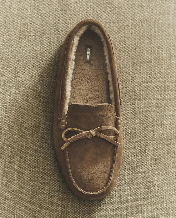 WARM LEATHER MOCCASINS