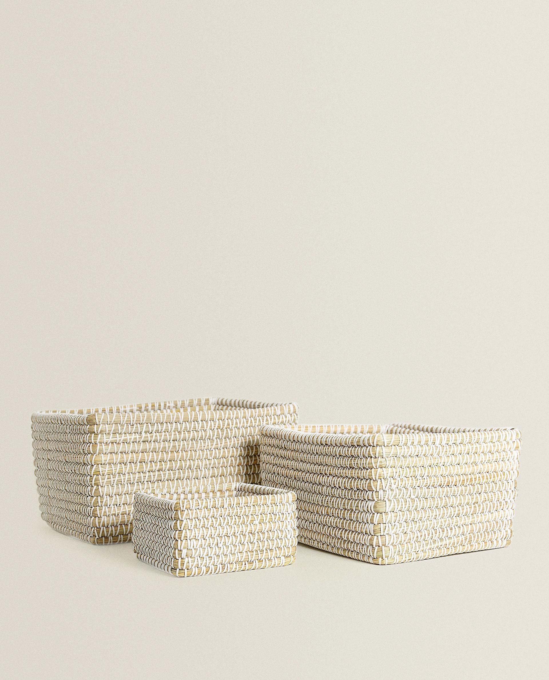 CONTRAST RECTANGULAR BASKET product thumbnail 6