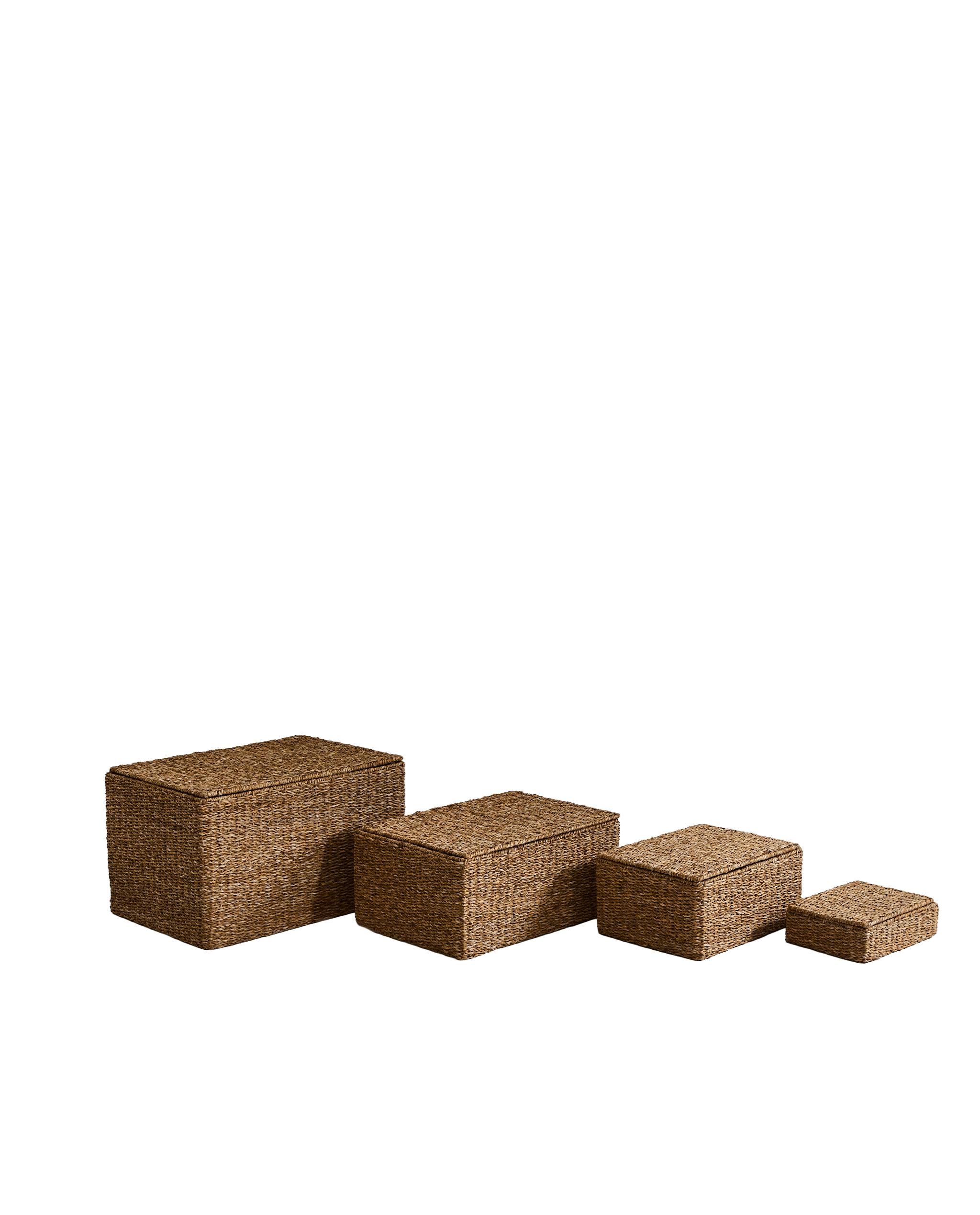 SEAGRASS HAMPER WITH LID product thumbnail 4