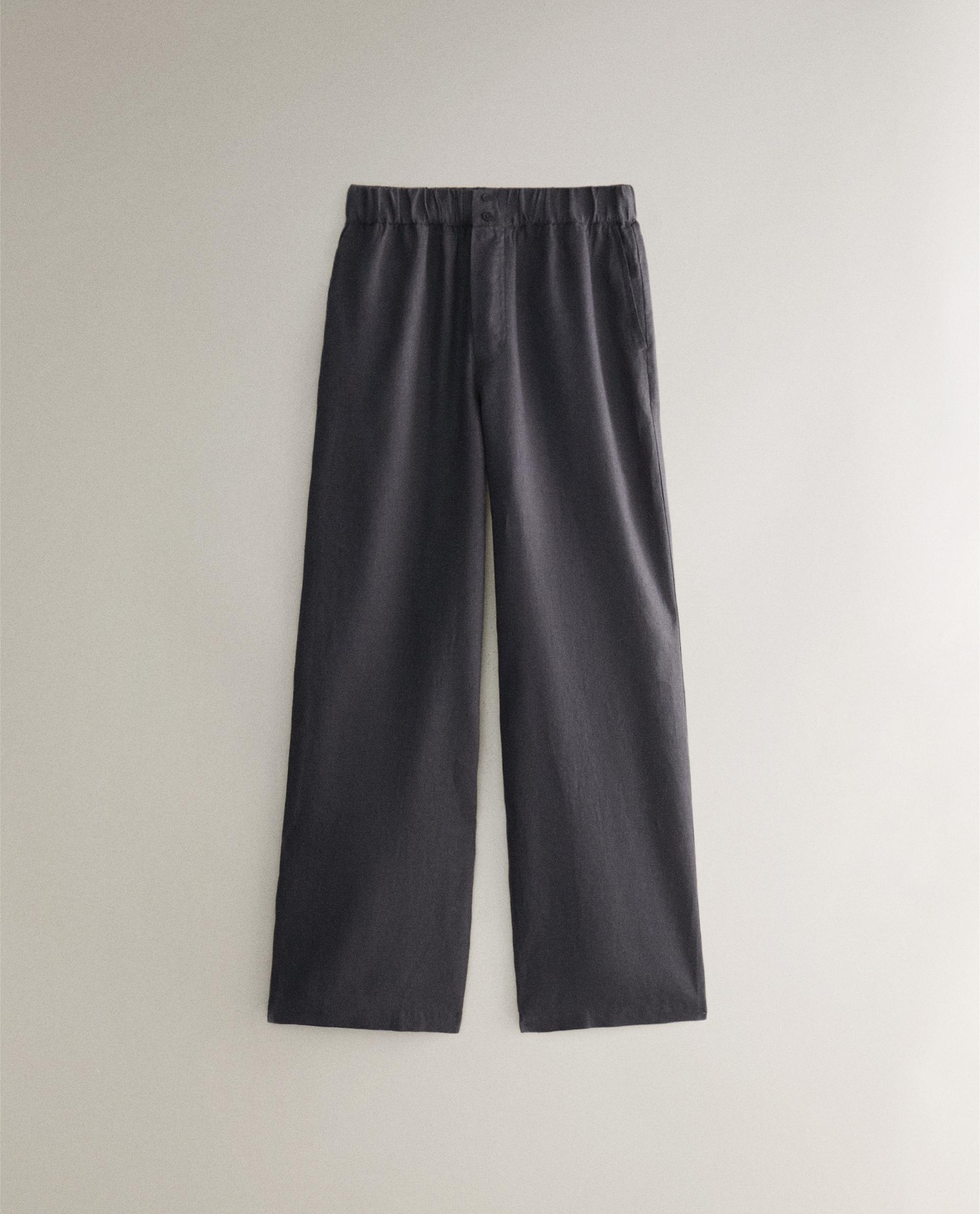 LINEN TROUSERS Zara Home Greece