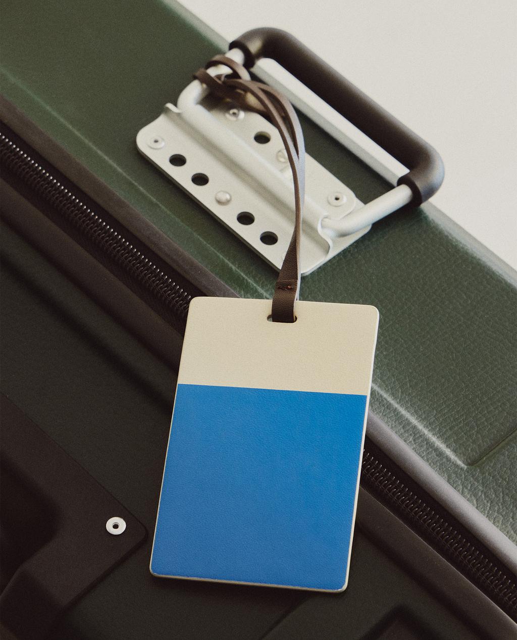 LEATHER LUGGAGE TAG