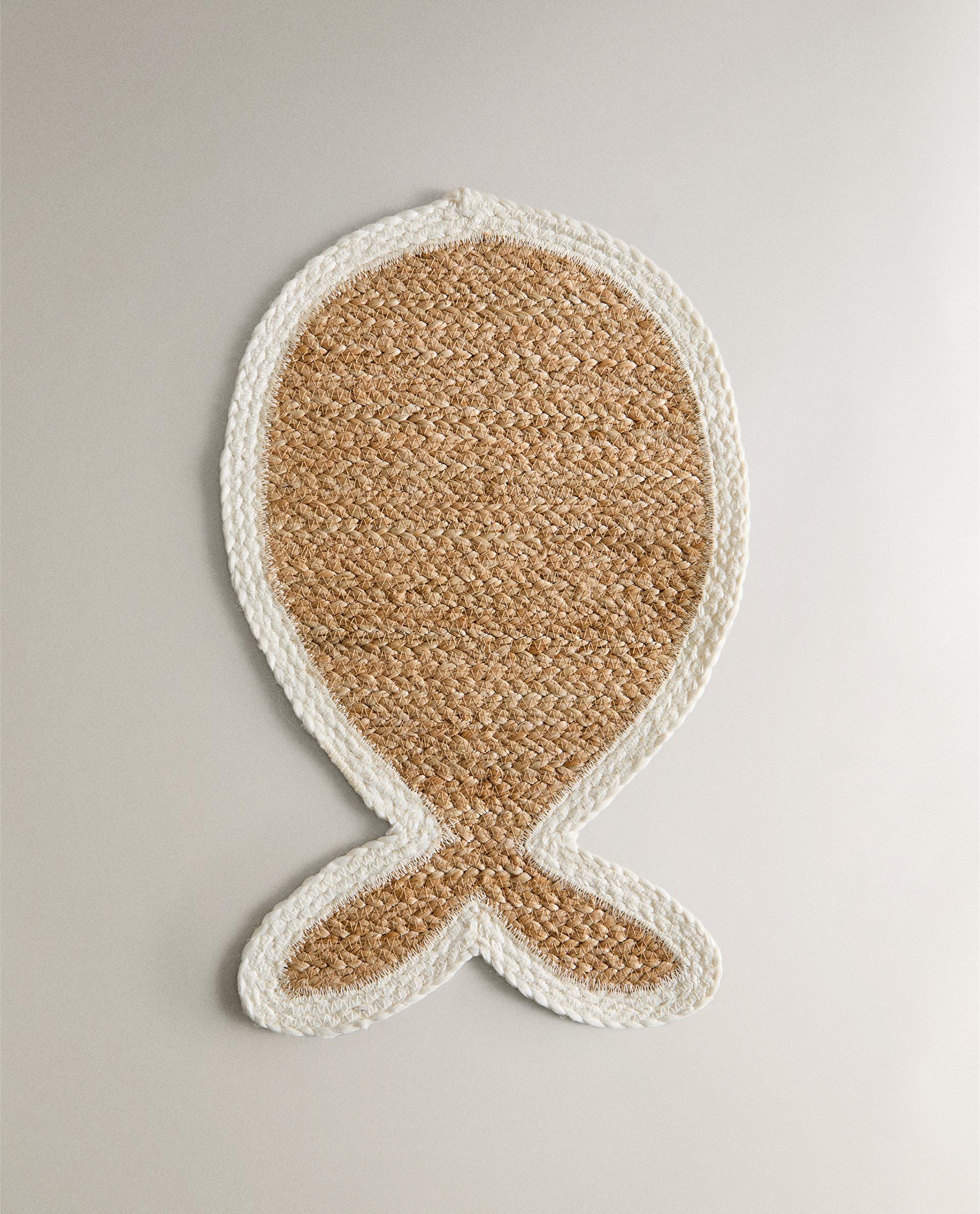 FISH JUTE PET RUG | Zara Home Bahrain