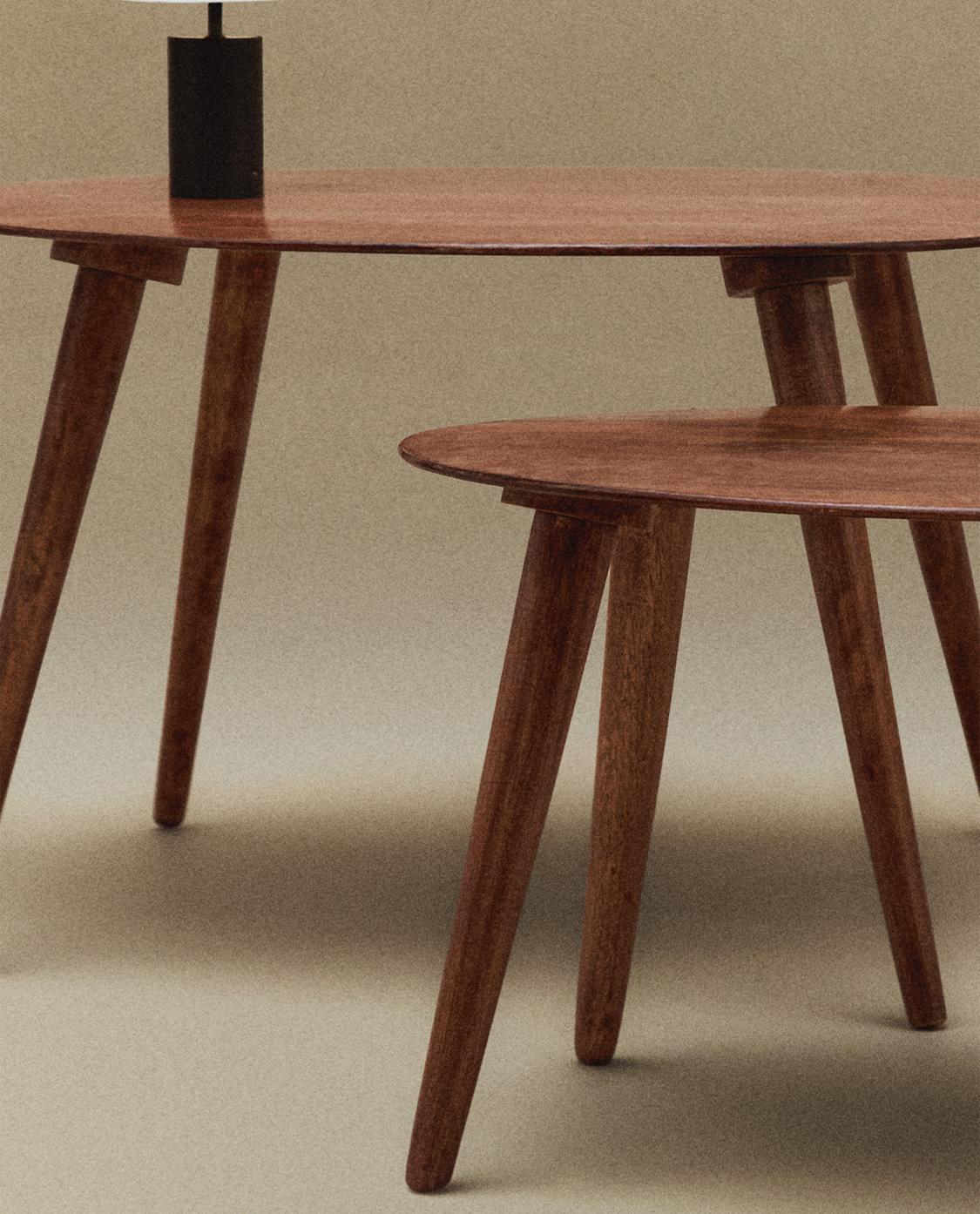 BEVELED WOODEN COFFEE TABLE | Zara Home United States of America