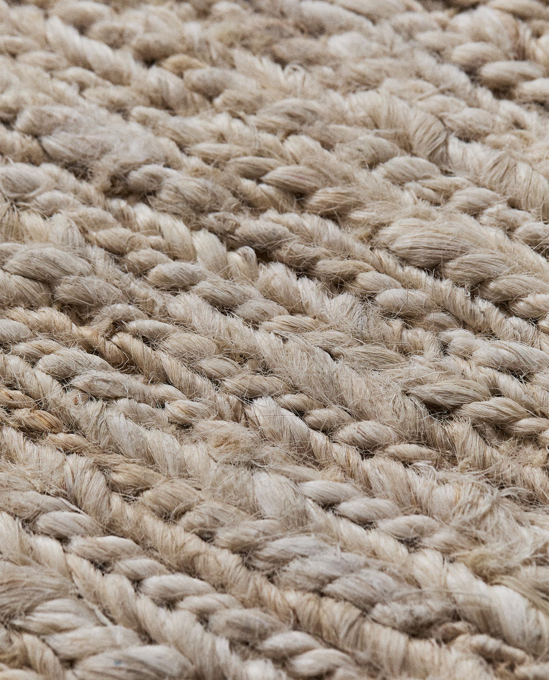 編み込みジュートラグ | Zara Home 日本/Japan