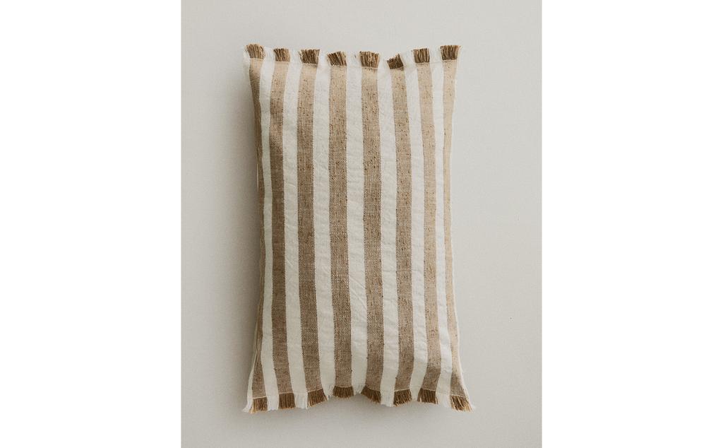 STRIPED CUSHION COVER