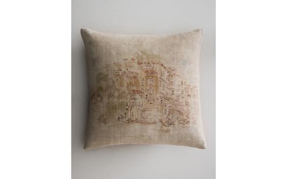 LANDSCAPE PRINT CUSHION COVER