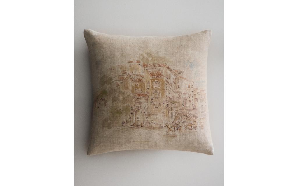 LANDSCAPE PRINT CUSHION COVER