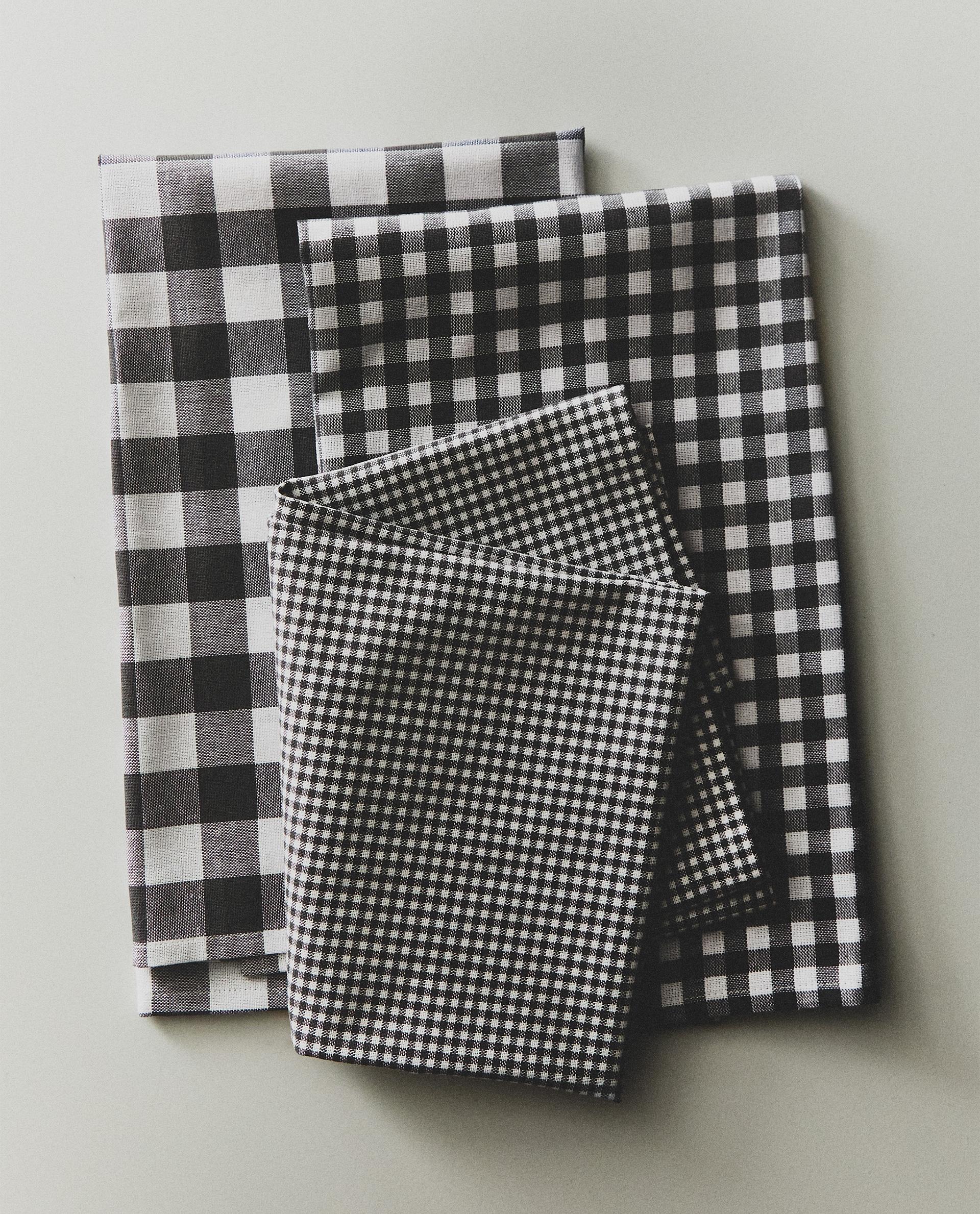 SET OF DYED THREAD TEA TOWELS (SET OF 3) product thumbnail 20