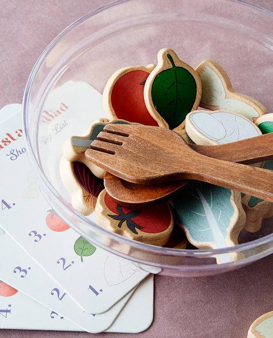 زبدية سلطة لعبة للأطفال زبدية سلطة لعبة للأطفال