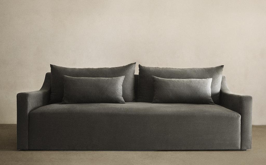 WASHED LINEN COUCH WASHED LINEN COUCH
