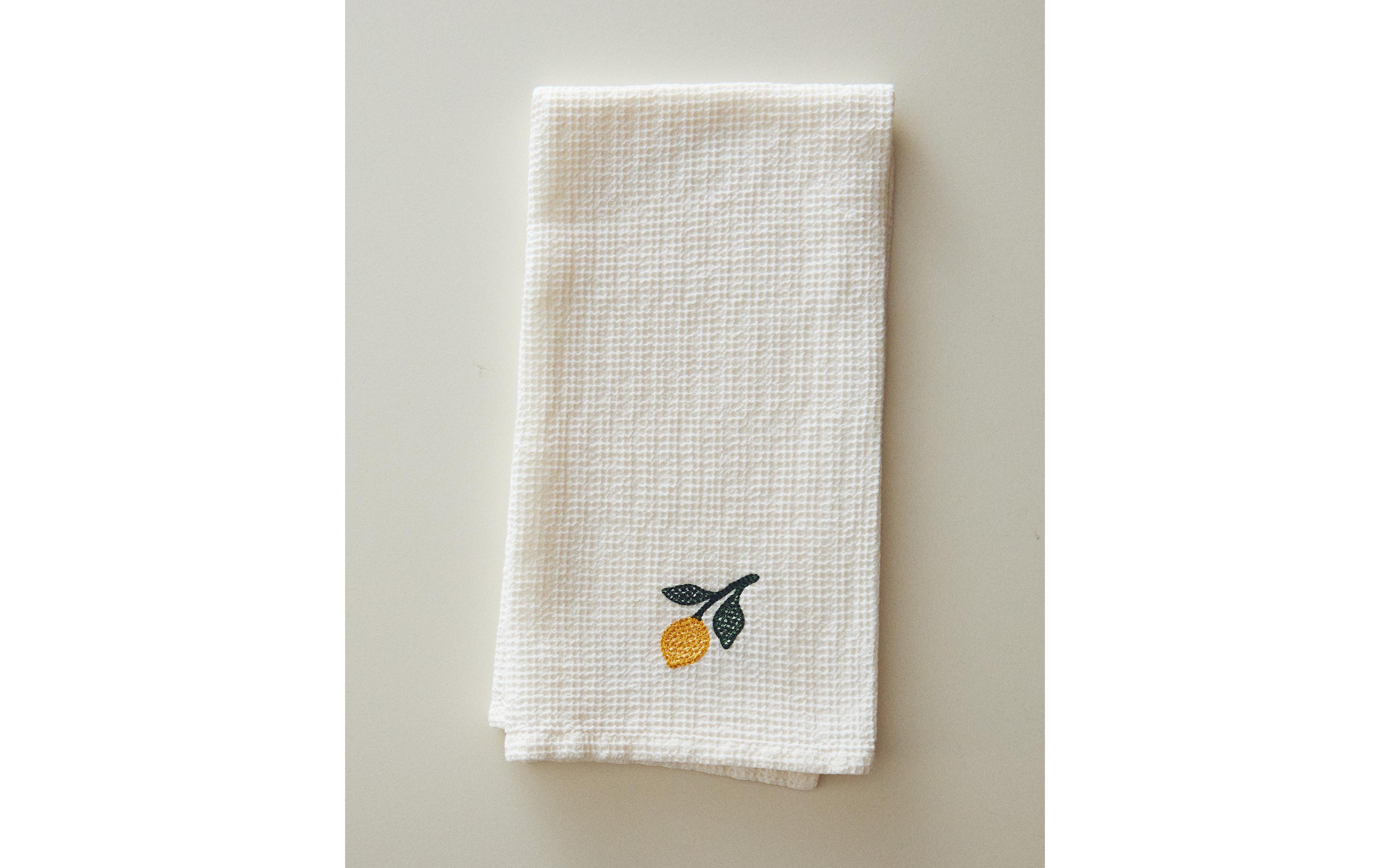 WAFFLE-KNIT TEA TOWEL product thumbnail 2