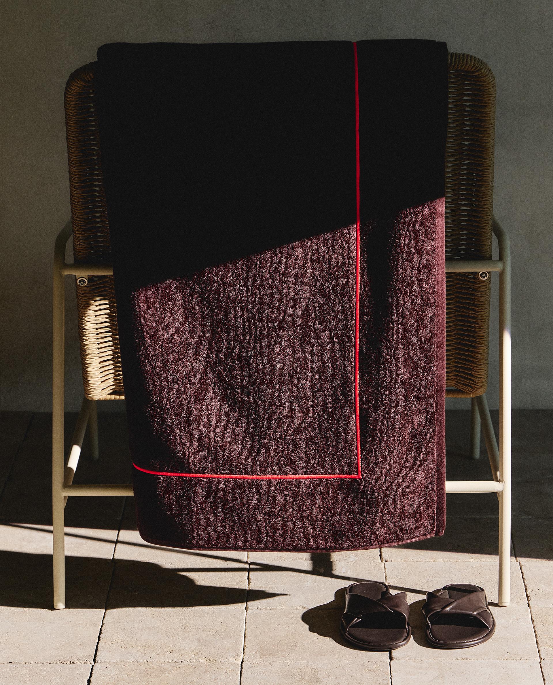 프레임 단색 비치 타월 프레임 단색 비치 타월