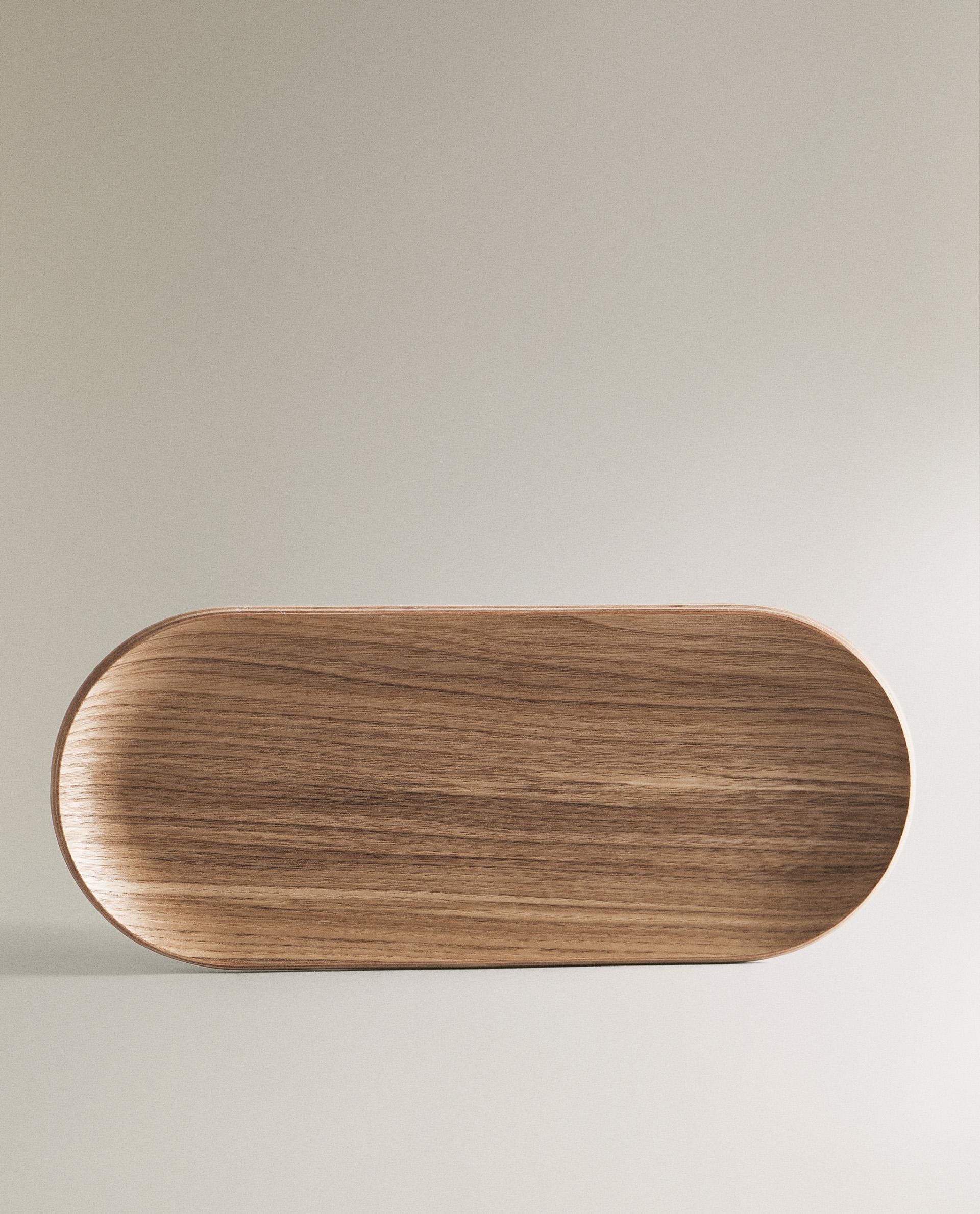 OVAL WOODEN TRAY product thumbnail 6