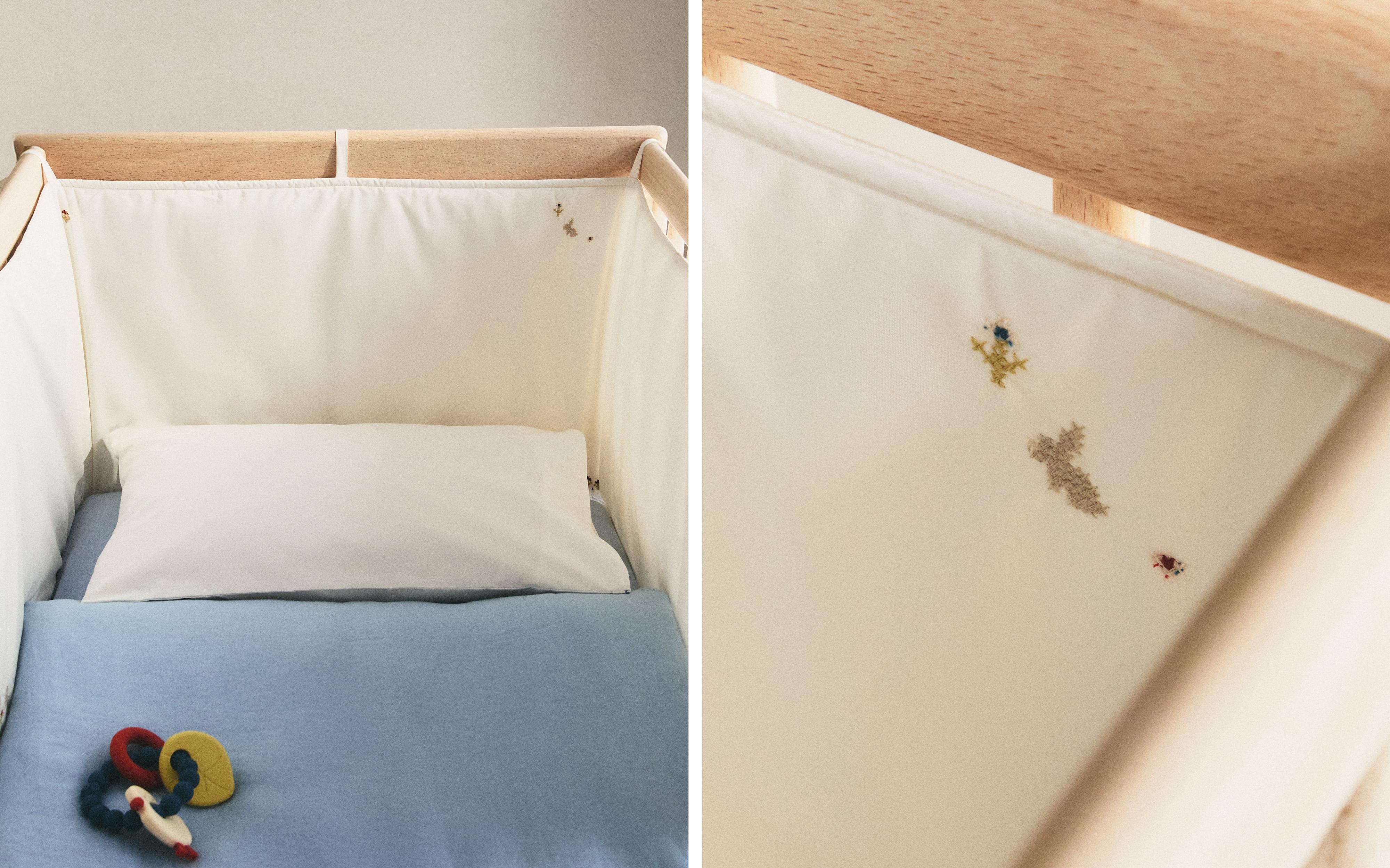 BUNNY BABY COT BUMPER COVER product thumbnail 8