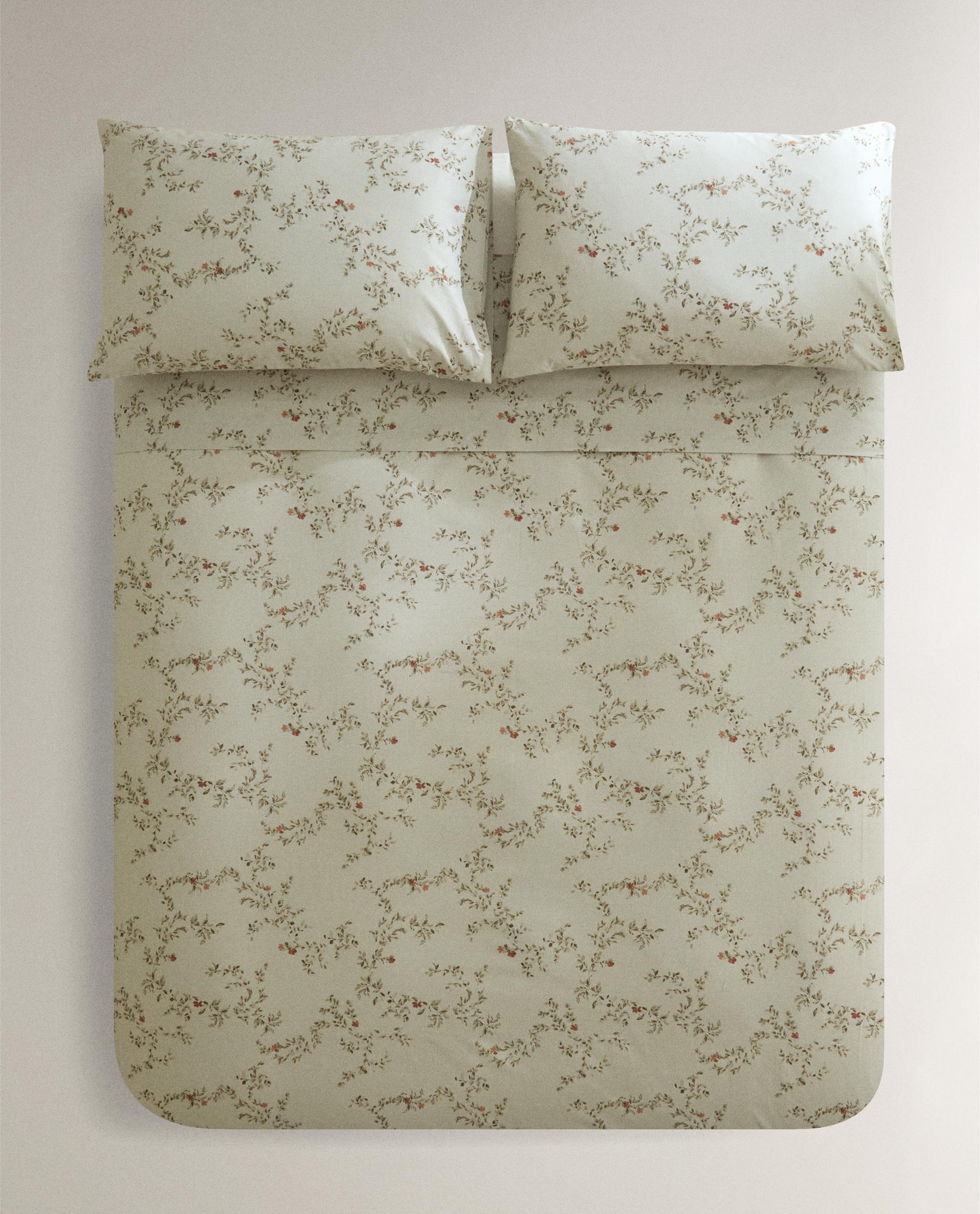 ZARA 　掛け布団カバー　ピロケース　新品未使用 リーフプリント 掛け布団カバー | Zara Home 日本/Japan