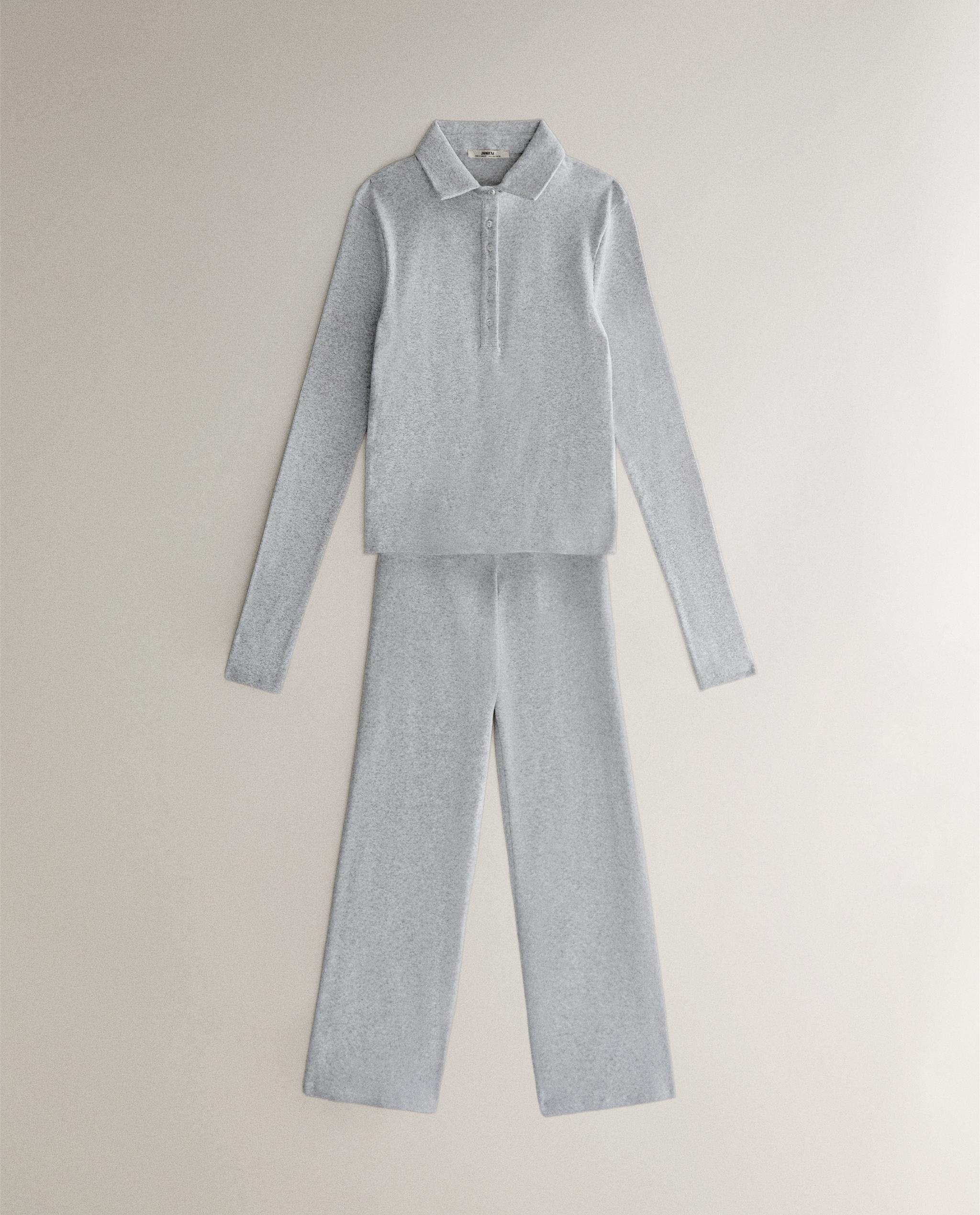 RIBBED TROUSERS Zara Home UAE DUBAI/SHARJAH/AJMAN/UAQ/FUJAIRAH