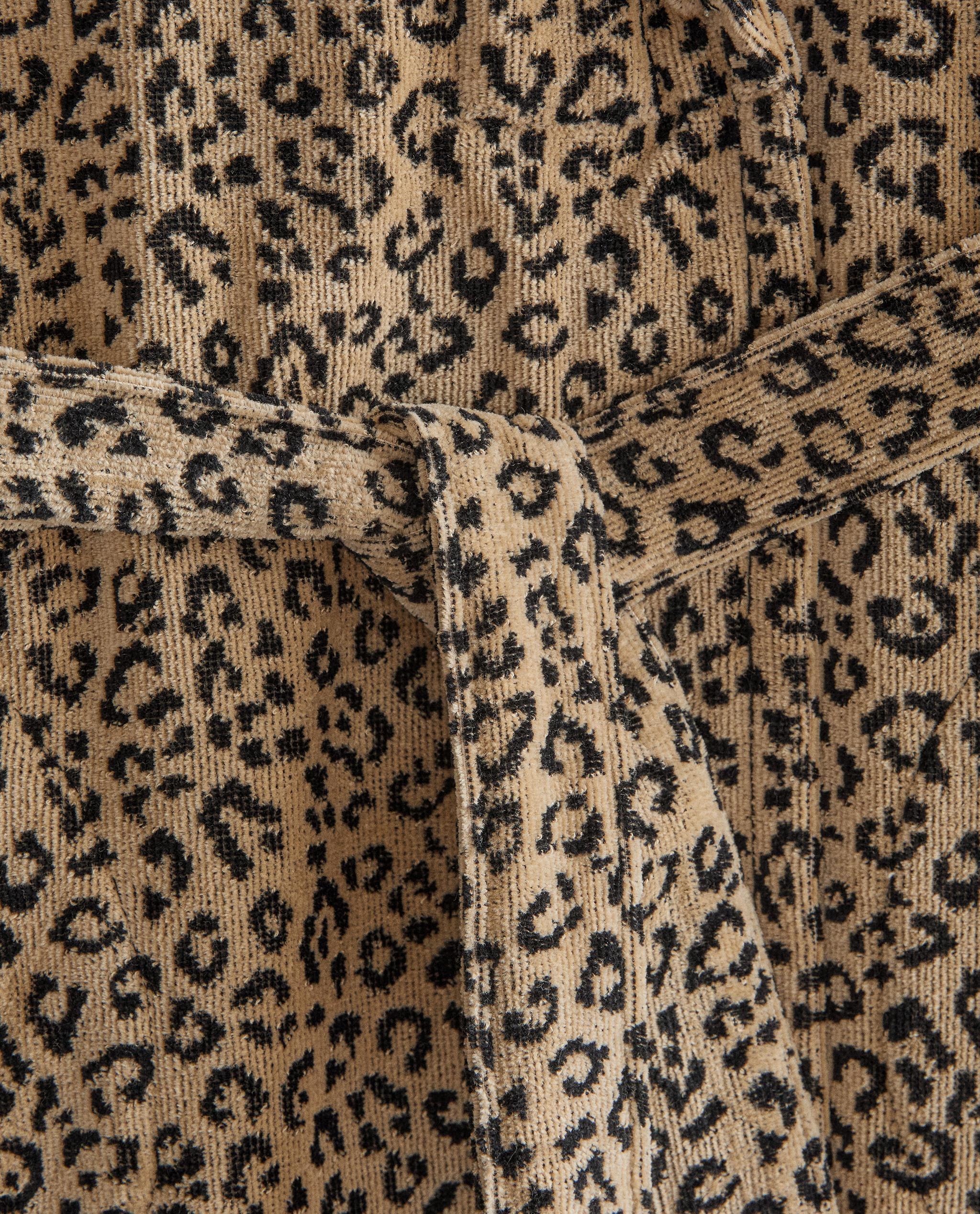 ANIMAL PRINT VELOUR DRESSING GOWN product thumbnail 2