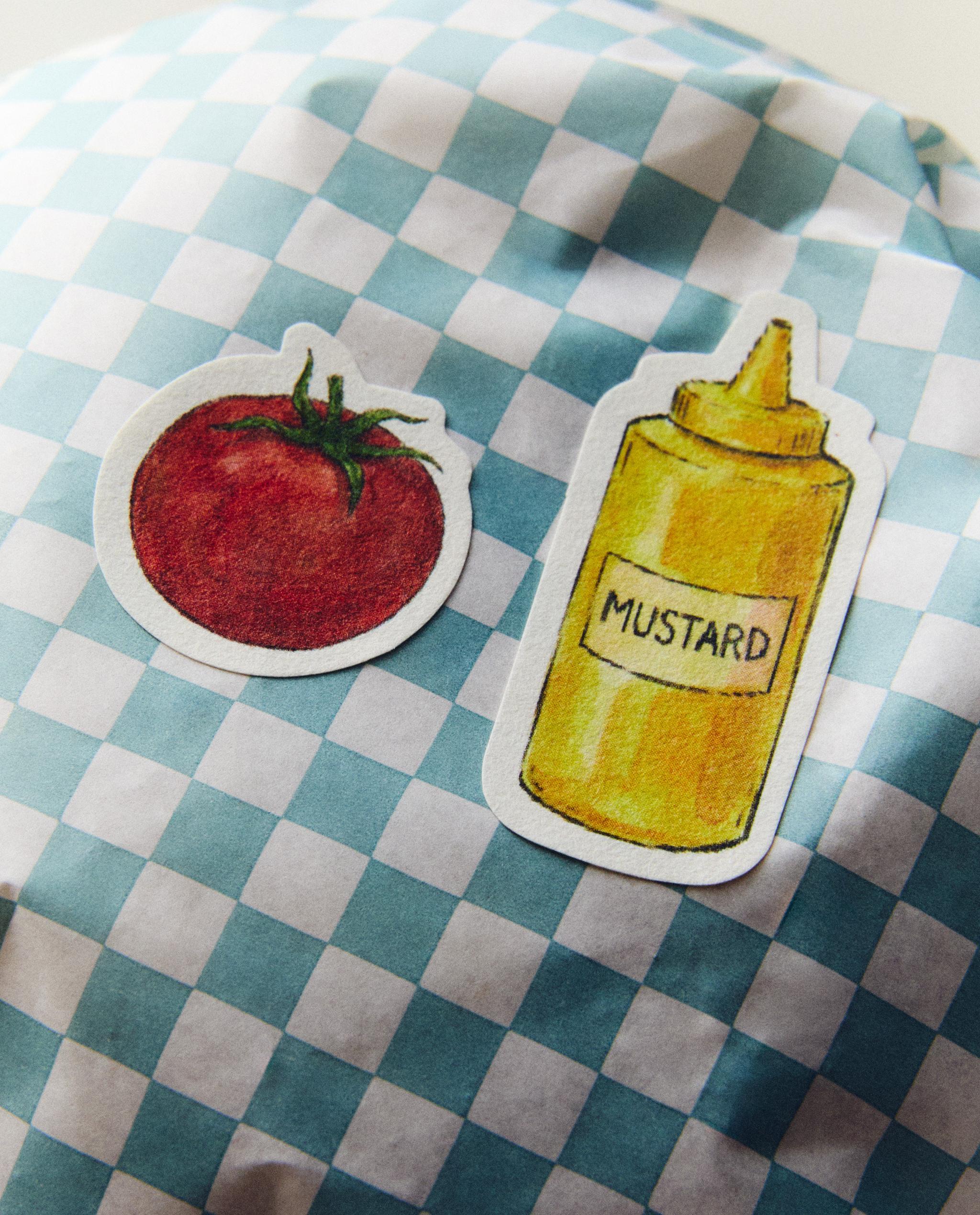 PACK OF BARBECUE STICKERS product thumbnail 8