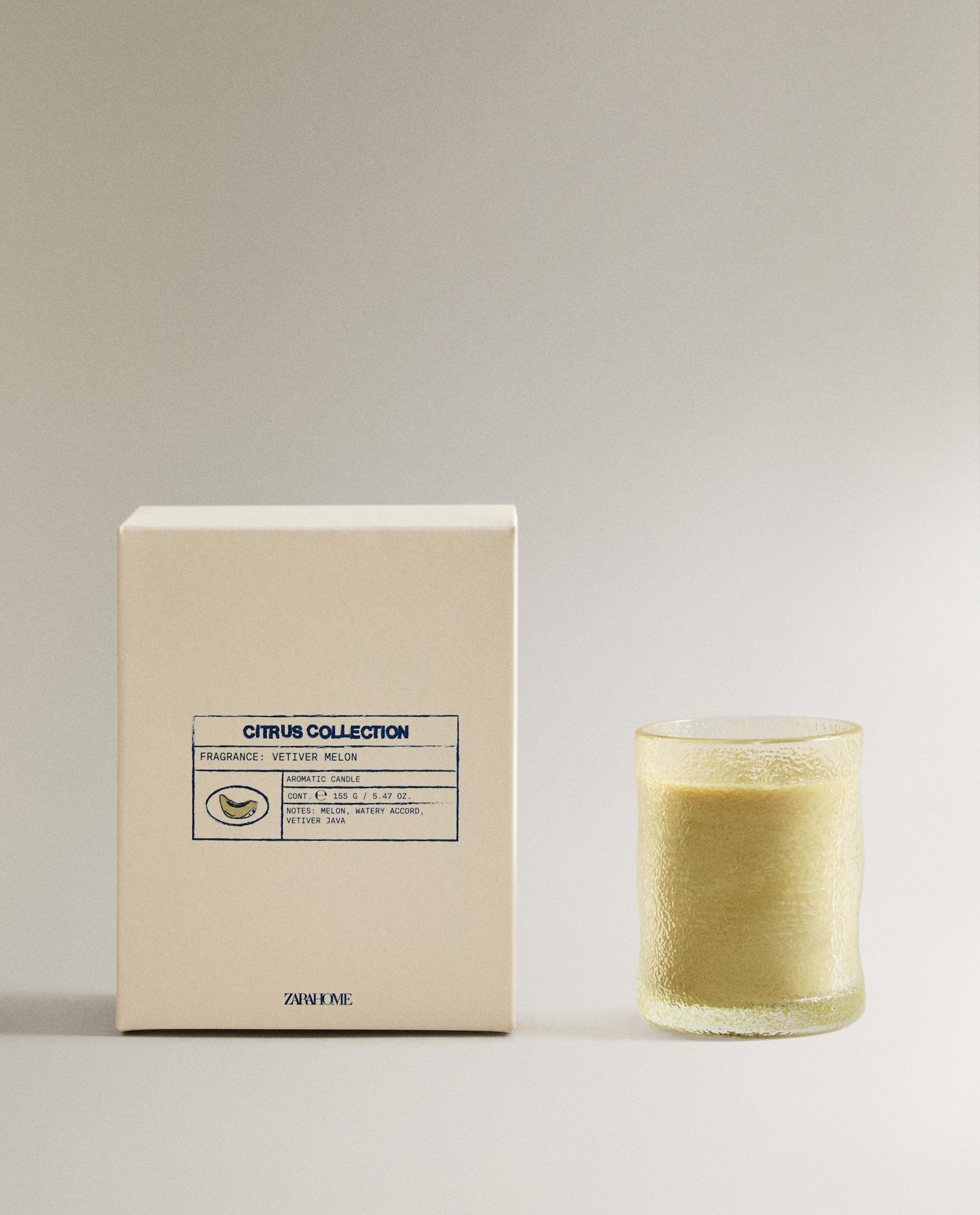 (155 G) VETIVER MELON SCENTED CANDLE product thumbnail 6