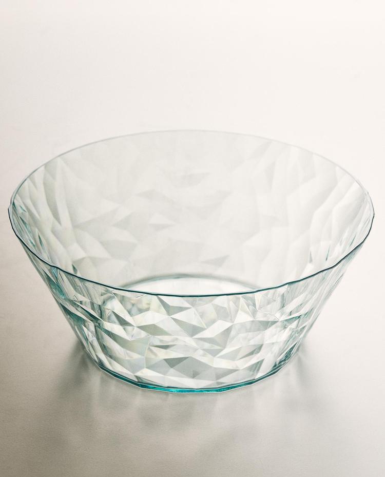 DIAMOND-EFFECT ACRYLIC BOWL