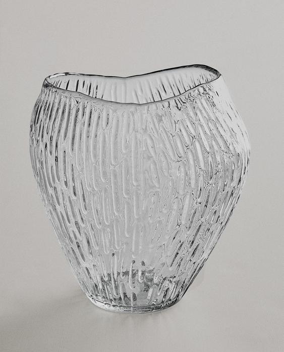 IRREGULAR GLASS VASE