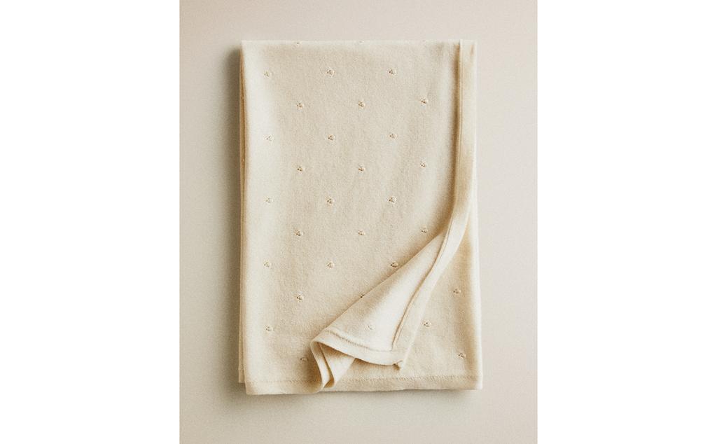 DOTS COTTON BABY BLANKET