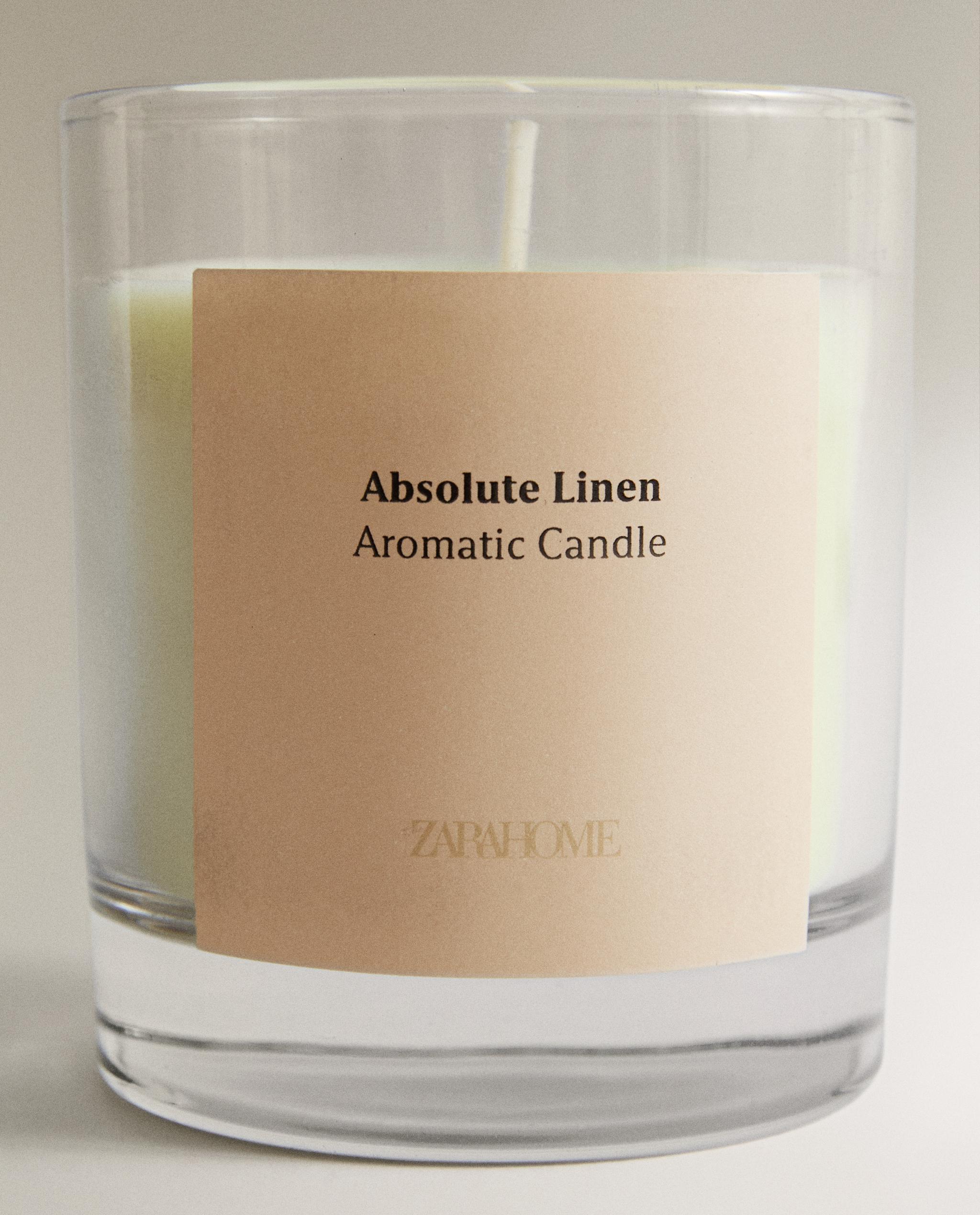 (200 G) ABSOLUTE LINEN SCENTED CANDLE product thumbnail 4