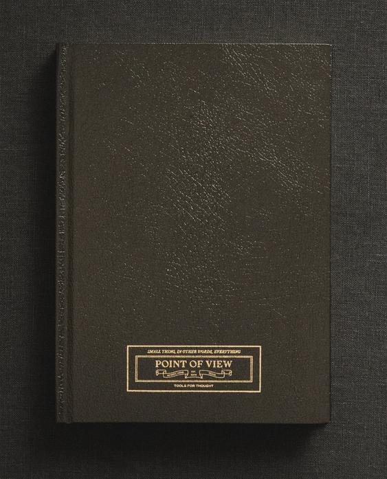 "POINT OF VIEW" 가죽 노트
