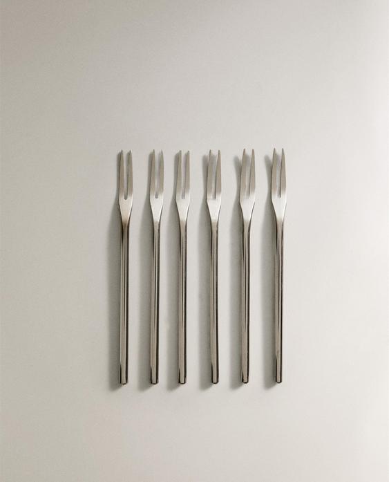 PACK OF STEEL FORKS (PACK OF 6)