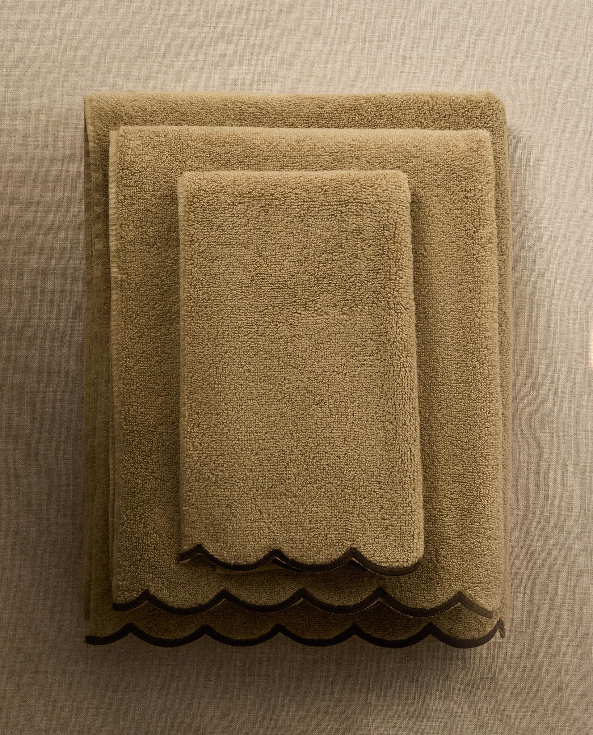 スカラップエッジ バスタオル | Zara Home 日本/Japan