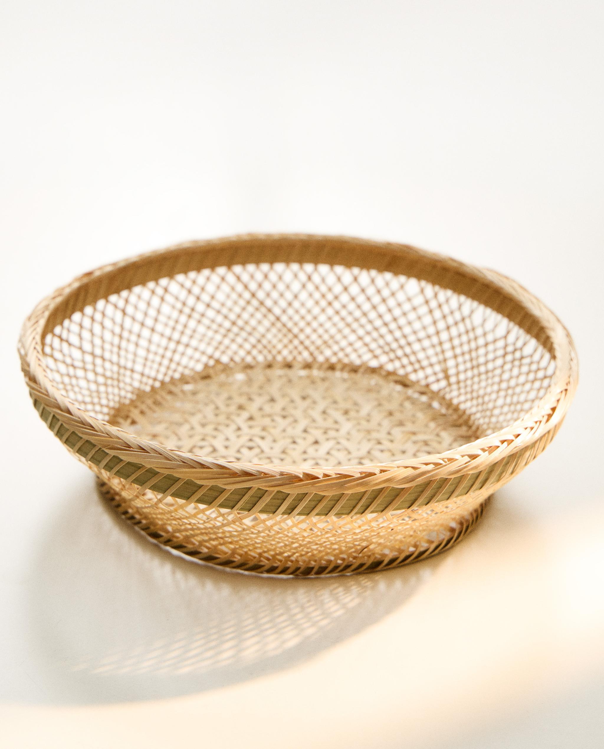 BRAIDED BAMBOO BASKET product thumbnail 8