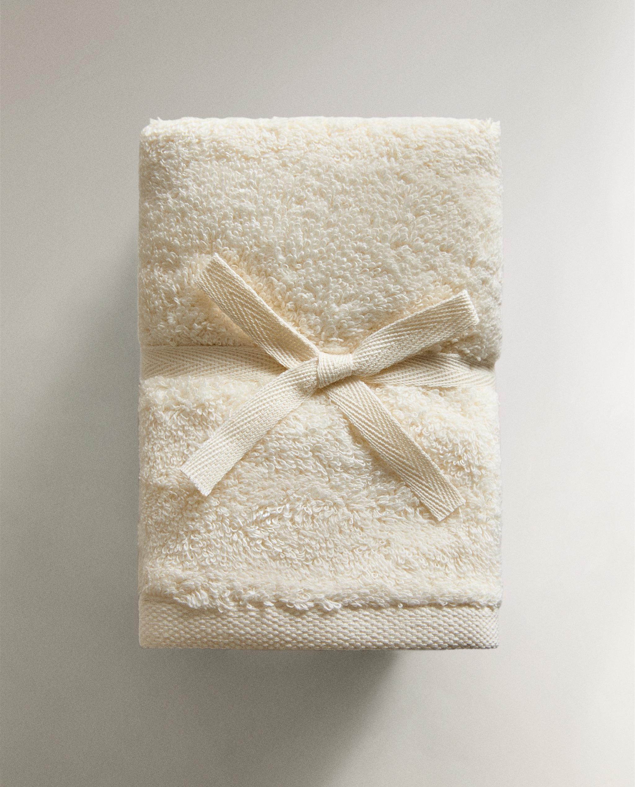 バニティタオル プレミアムコットン（3枚セット） | Zara Home 日本/Japan