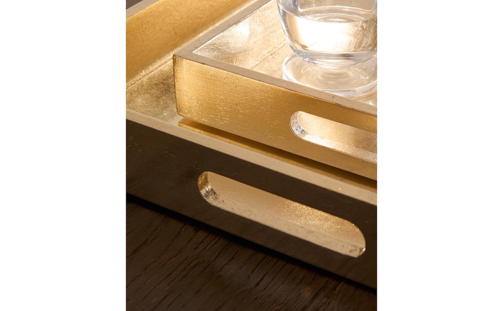 WOODEN TRAY WITH HANDLE