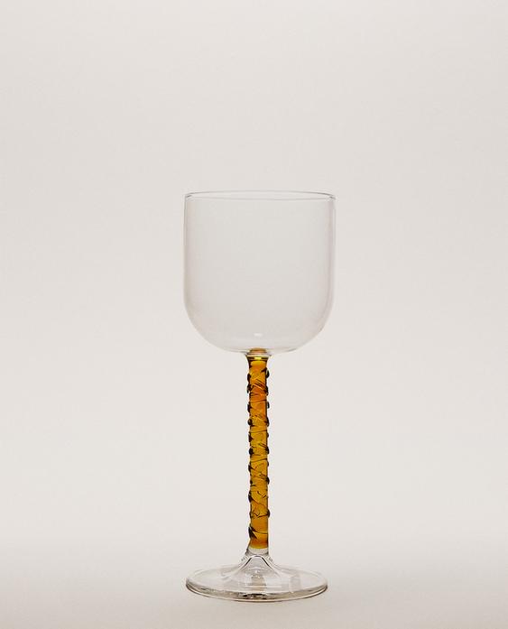 BOROSILICATE GLASS WITH COLOURED STEM BOROSILICATE GLASS WITH COLOURED STEM