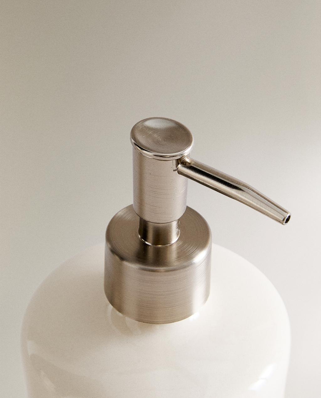 CERAMIC BATHROOM SOAP DISPENSER