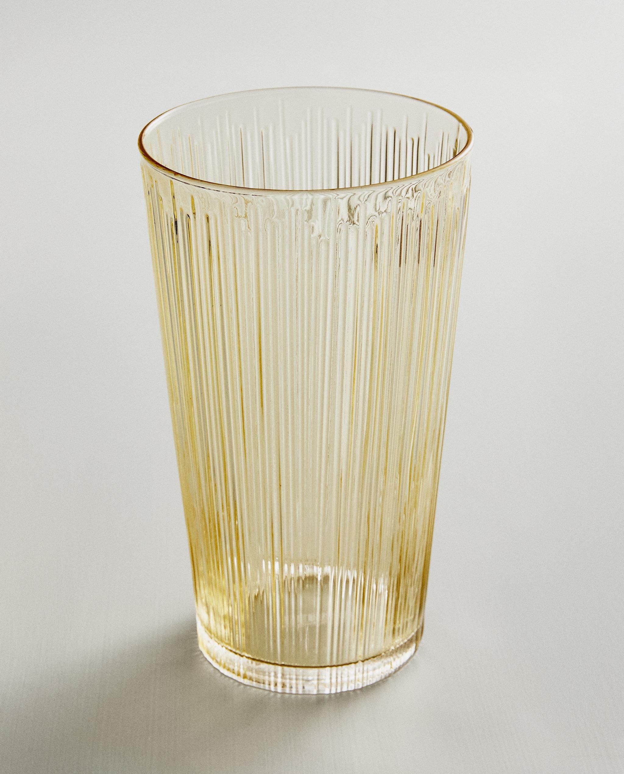 Tall Glass Vase① DECORATIVE TALL GLASS VASE | Zara Home Saudi Arabia
