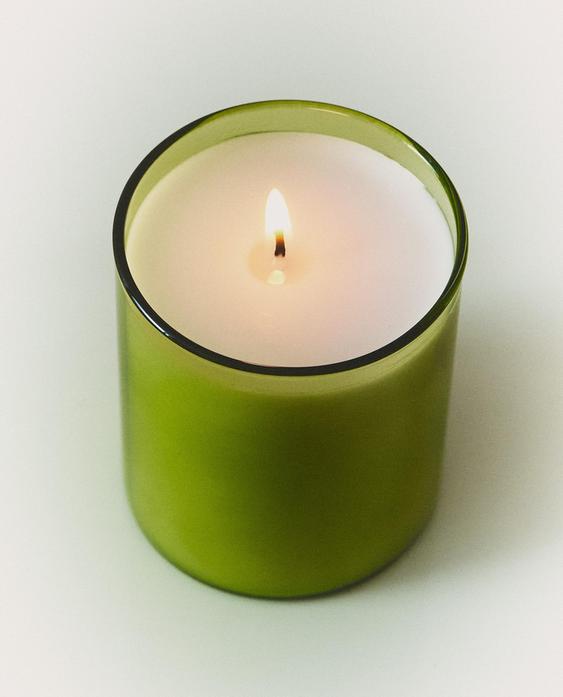(220 G) LIME & PEPPERMINT SCENTED CANDLE