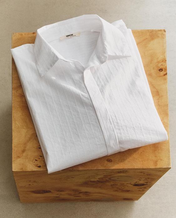 LONG SLEEVE COTTON SHIRT