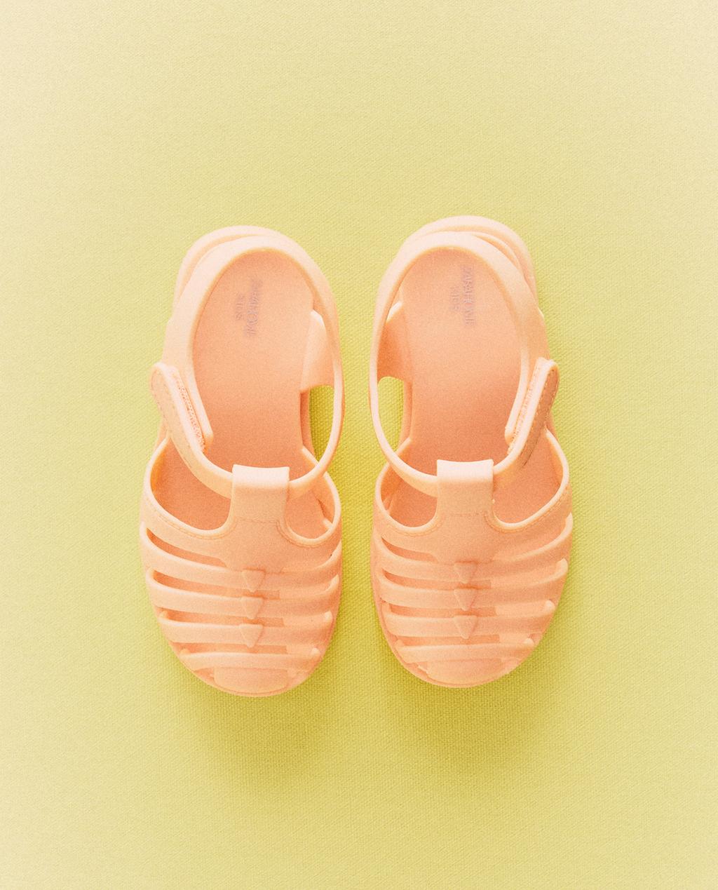 GECOATE BANDJESSANDALEN MET KLITTENBAND GECOATE BANDJESSANDALEN MET KLITTENBAND