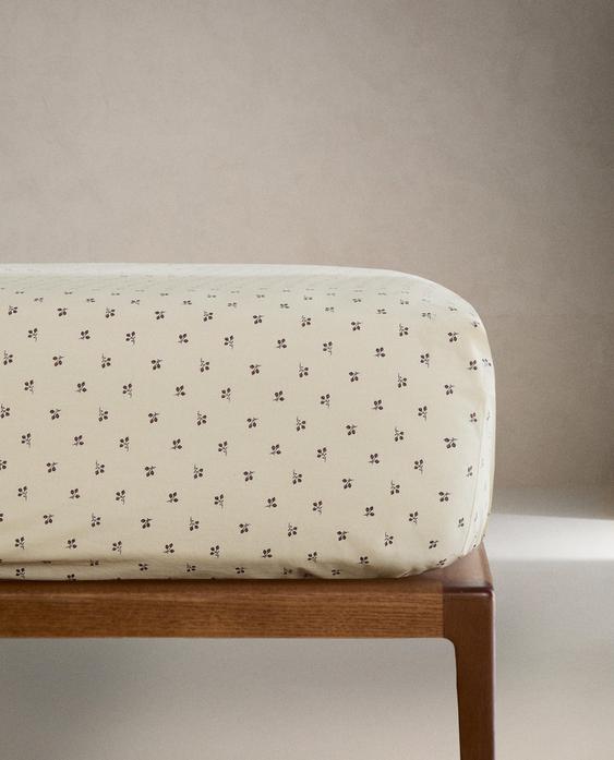 SÁBANA BAJERA INFANTIL ESTAMPADO FLOR SÁBANA BAJERA INFANTIL ESTAMPADO FLOR