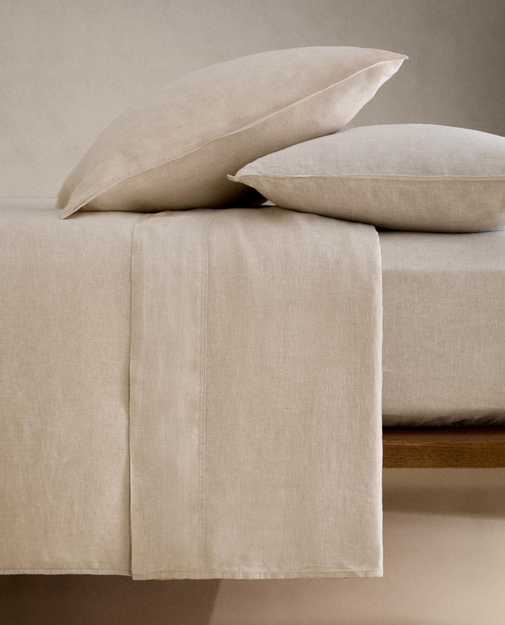 ウォッシュ加工リネン 掛け布団カバー (160GxM²) | Zara Home 日本/Japan